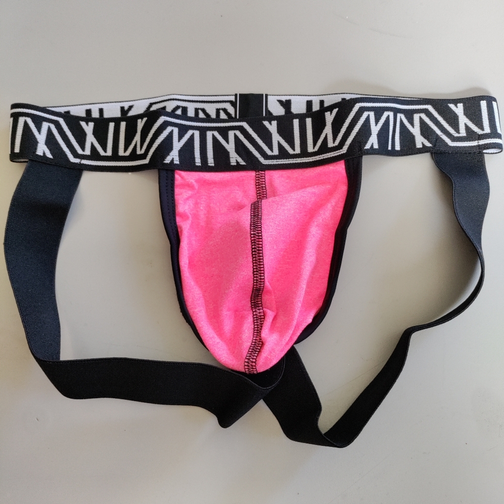 Marco Marco jock Core Collection PINK heathered jersey sexy Medium Large NWT